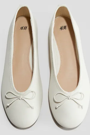 H&M Ballerinas mit Schleife - Beige