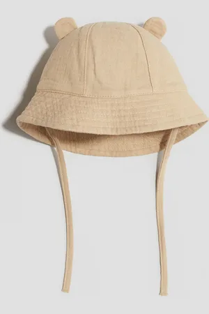 H&M Sonnenhut mit Ohren - Beige