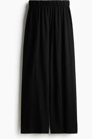 H&M Weite Hose - Schwarz