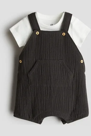 H&M 2-teiliges Baumwollset - Grau