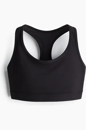 H&M Sport-BH mit SoftMove™ Medium Support - Schwarz