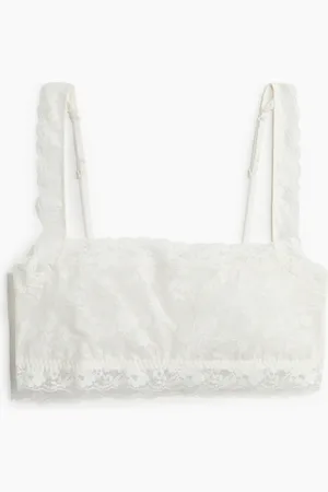 H&M Soft-BH aus Spitze - Weiß