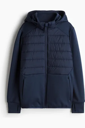 H&M Wattierte Sportjacke - Blau