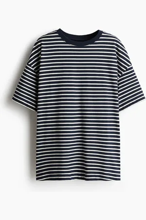 H&M Oversized T-Shirt - Blau