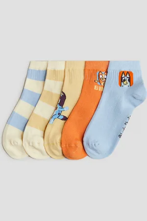H&M 5er-Pack Kurzsocken - Blau