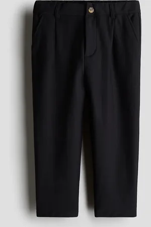 H&M Chino aus Baumwolljersey - Schwarz