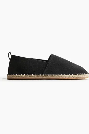 H&M Espadrilles aus Canvas - Schwarz