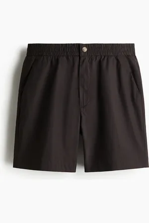 H&M Popelineshorts in Relaxed Fit - Braun