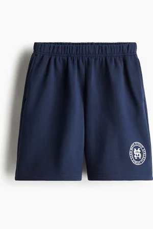 H&M Sportshorts aus Baumwolle - Blau