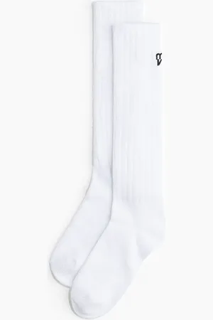 H&M Stulpen-Sportstrümpfe - Weiß
