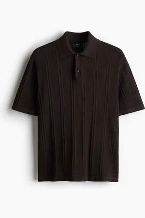 H&M Poloshirt in Regular Fit - Braun