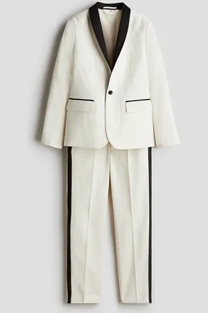 H&M 2-teiliges Smoking-Set - Weiß