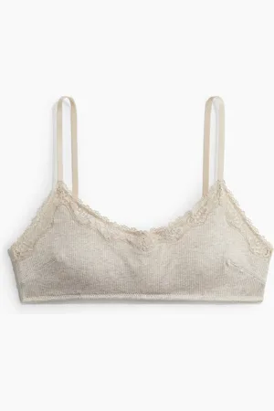 H&M Wattierter BH aus weichem Jersey - Beige