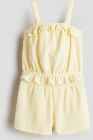 H&M Zweiteiler aus Frottee - Gelb