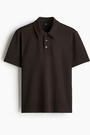 H&M Poloshirt in Regular Fit - Braun