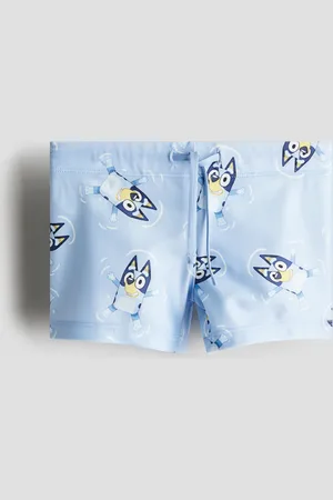 H&M Gemusterte Badehose - Blau