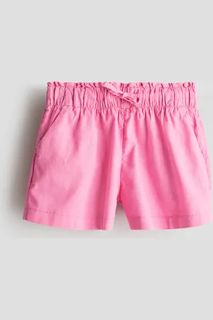 H&M Shorts aus Leinenmix - Pink