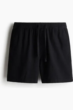 H&M Shorts aus Webstoff in Regular Fit - Blau