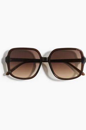 H&M Eckige Sonnenbrille - Braun
