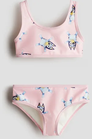H&M Bikini mit Musterprint - Pink