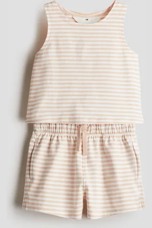 H&M Zweiteiler aus Baumwolle - Orange