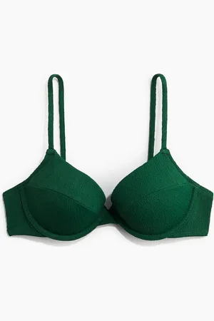 H&M Push-up-Bikinitop - Grün