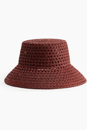 H&M Strohhut - Rot