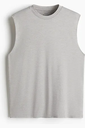 H&M Sport-Tanktop mit DryMove™ in Loose Fit - Grau