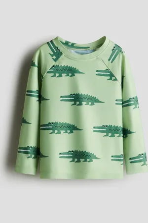 H&M Badeshirt mit UPF 50 - Grün