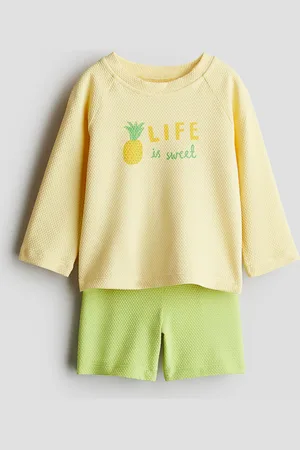 H&M Badeset mit UPF50 - Gelb