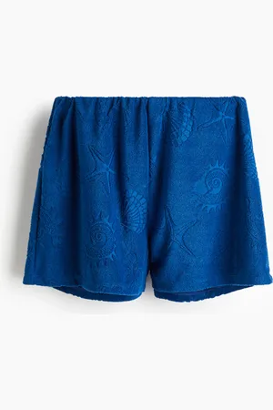 H&M Shorts aus Frottee - Blau