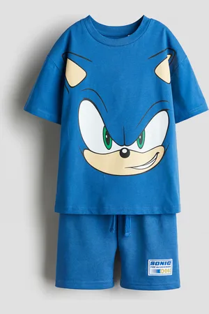 H&M 2-teiliges Set mit Print - Blau