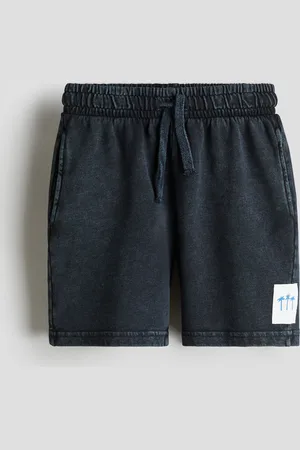 H&M Shorts aus Baumwollsweat - Grau