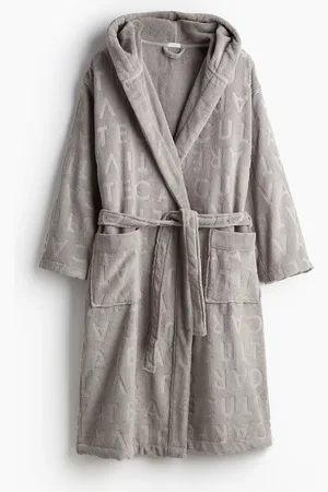 H&M Bademantel aus Frottee - Braun