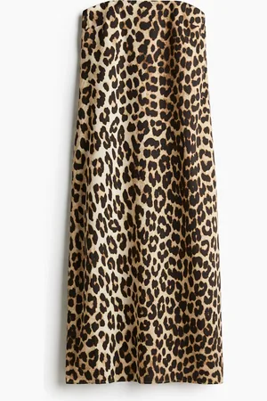 H&M Bandeau-Kleid - Grau