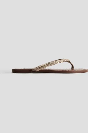H&M Zehensandalen - Gold