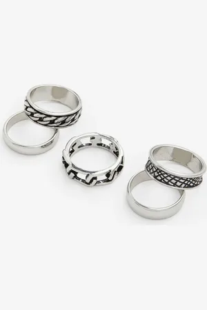 H&M 5er-Pack Ringe - Silbre