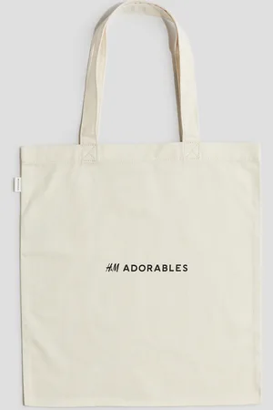 H&M Tote Bag aus Baumwolle - Beige