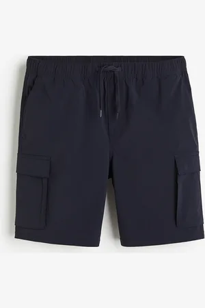 H&M Cargoshorts aus Nylon Regular Fit - Blau