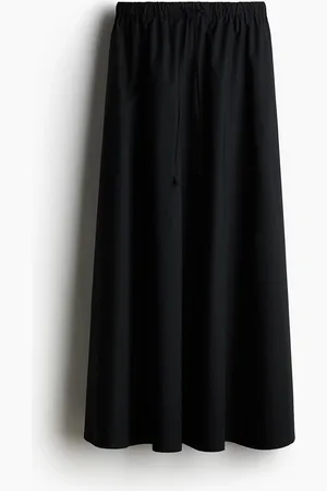 H&M Maxi-Tellerrock - Schwarz