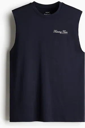 H&M Sport-Tanktop mit DryMove™ in Loose Fit - Blau