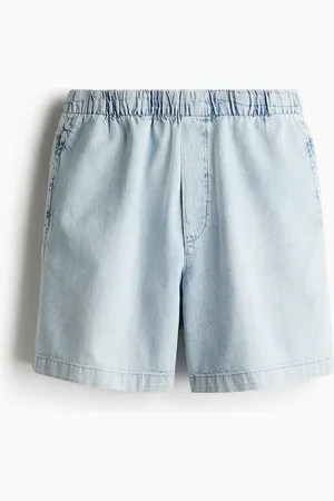 H&M Baggy Denimshorts - Blau