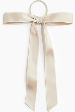 H&M Haargummi mit Schleife - Beige