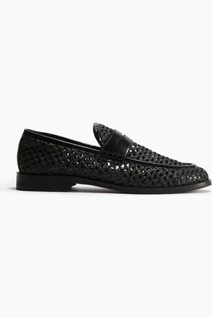H&M Loafer im Mesh-Look - Schwarz