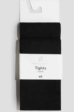 H&M 2er-Pack Strumpfhosen 40 den - Schwarz