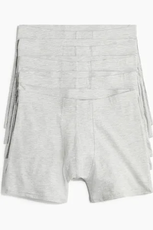 H&M 5er-Pack Baumwoll-Trunks - Grau