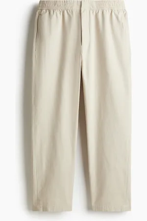 H&M Twillhose aus Baumwollmix in Relaxed Fit - Beige
