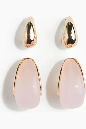 H&M 2 Paar Ohrringe - Orange