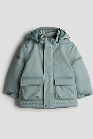 H&M Wasserresistenter wattierter Parka - Grün