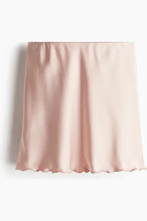 H&M Sliprock aus Satin - Orange